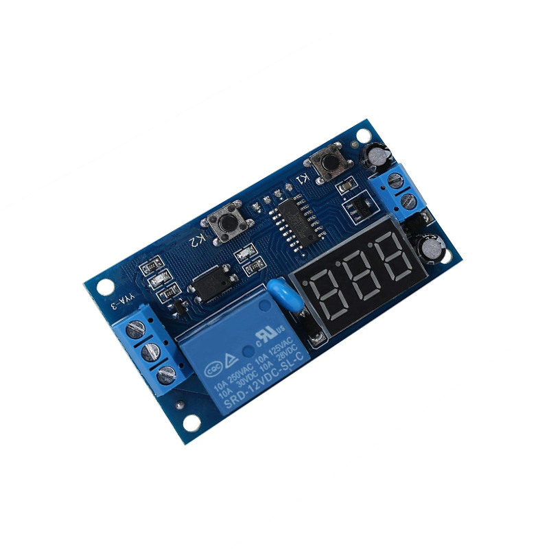 12V Time Control Switch Intermittent Infinite Cycle Countdown Switch Controller Timing Relay Module-picture-26