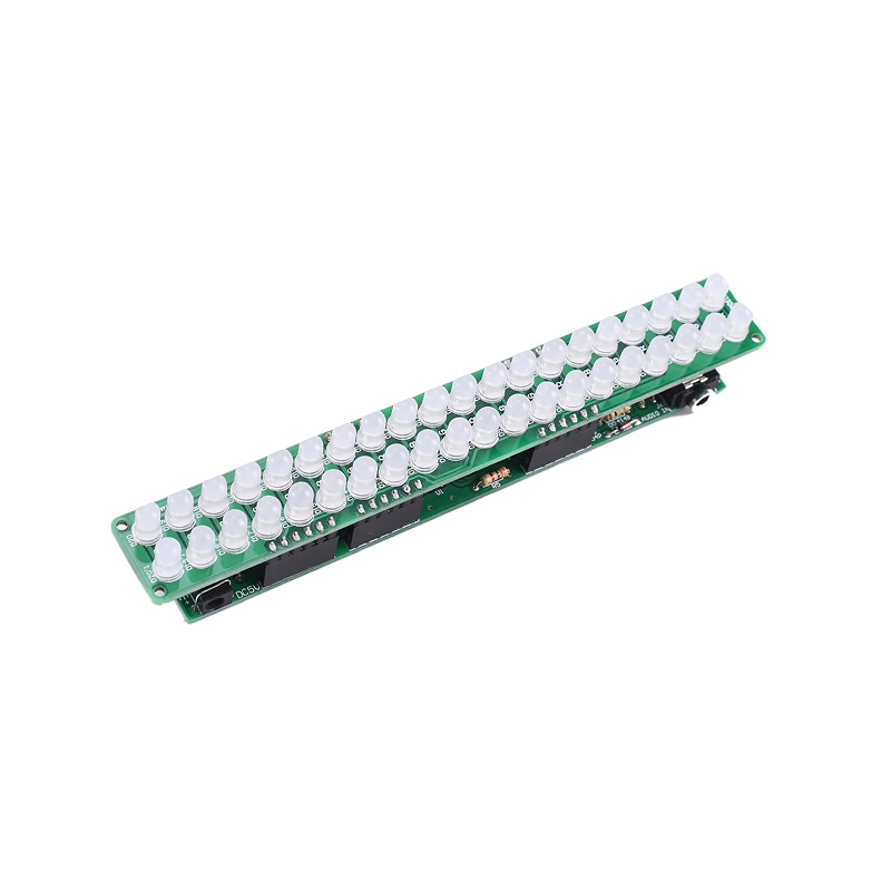 Pro-Range-DC 3-12V LED Audio Spectrum Analyzer DIY Kit Music Audio Display Speaker Power Level Indicator Electronics Soldering Practice-image-3