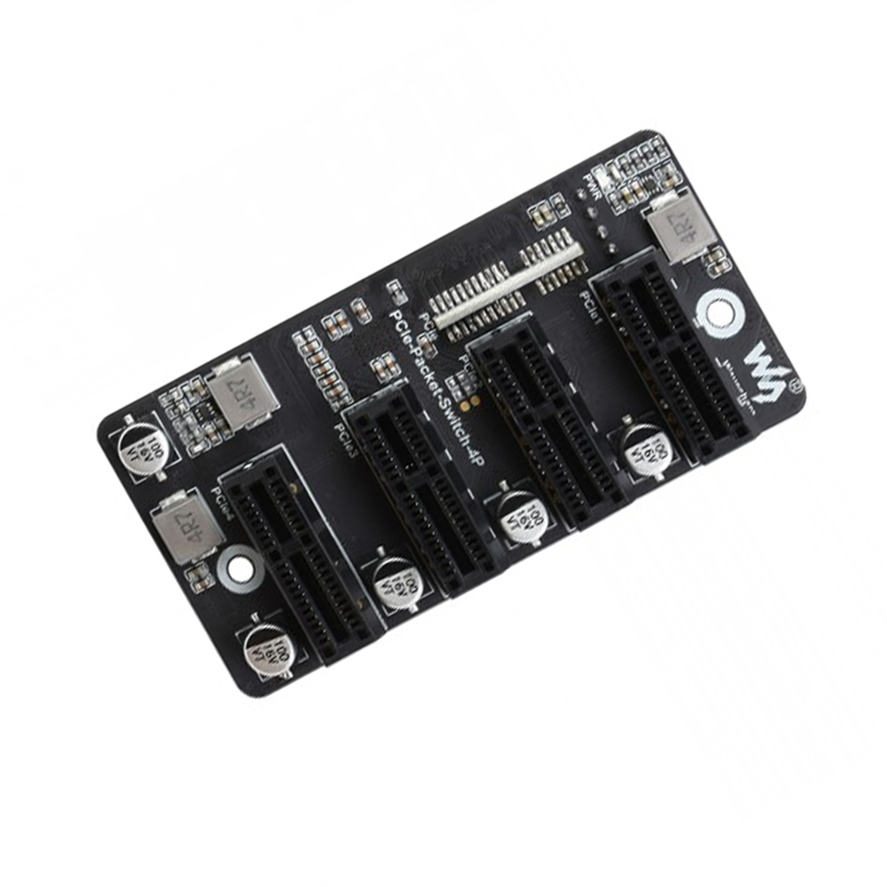 Waveshare Extended 4-Ch PCIe Gen 2 ×1 Expander Stable Performance Driver-Free-picture-36