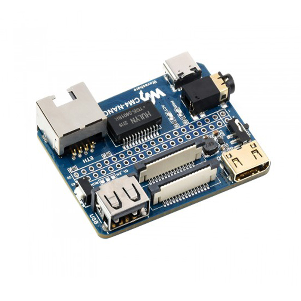Waveshare Nano Base Board (B) for Raspberry Pi Compute Module 4, Same Size as the CM4-image-2
