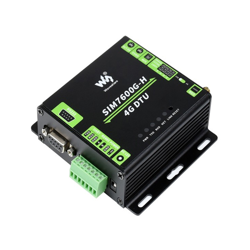 Waveshare Industrial Grade SIM7600G-H 4G DTU, USB UART/RS232/RS485 Multi Interfaces Communication, LTE Global Band Support-picture-21