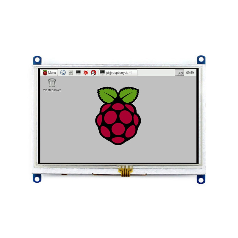 Waveshare 5inch Resistive Touch Screen LCD (B), 800×480, HDMI, Low Power Consumption-picture-19