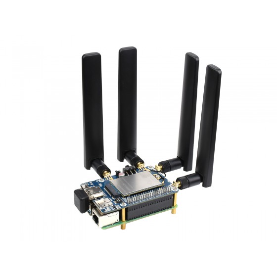 Waveshare RM500U-CN 5G HAT for Raspberry Pi without case and Power Adapter-picture-29