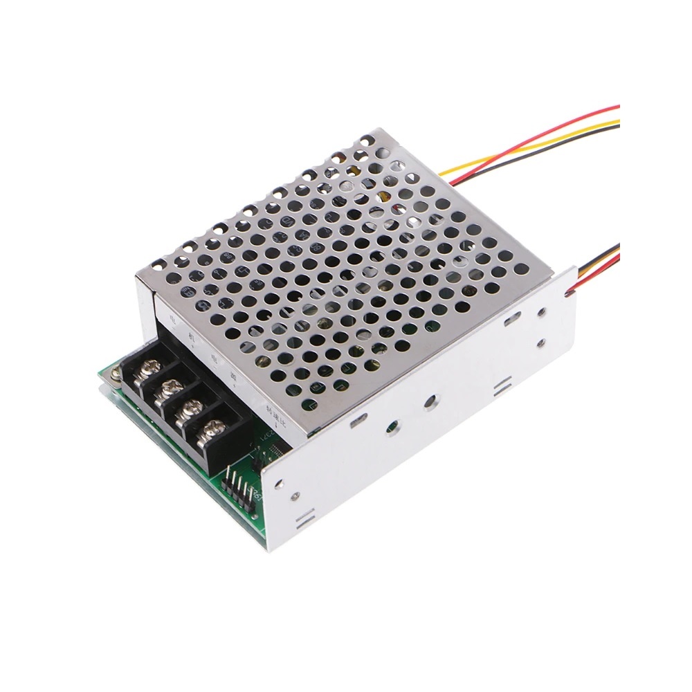 12V 24V 36V 40A PWM DC Motor Speed Controller Forward Reverse Adjustable Knob Switch with Case-picture-12