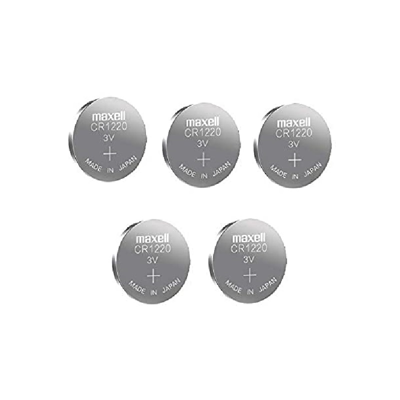 Maxell CR1220 3V Lithium Coin Battery (5 Pieces)-image-9