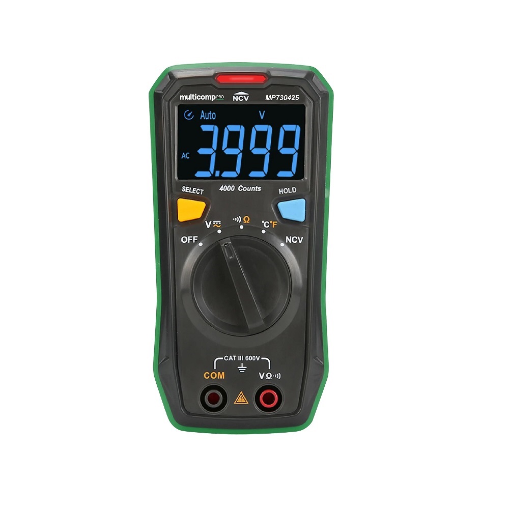 MULTICOMP PRO MP730425 AC/DC Voltage Resistance Temperature Handheld Digital Multimeter-image-25