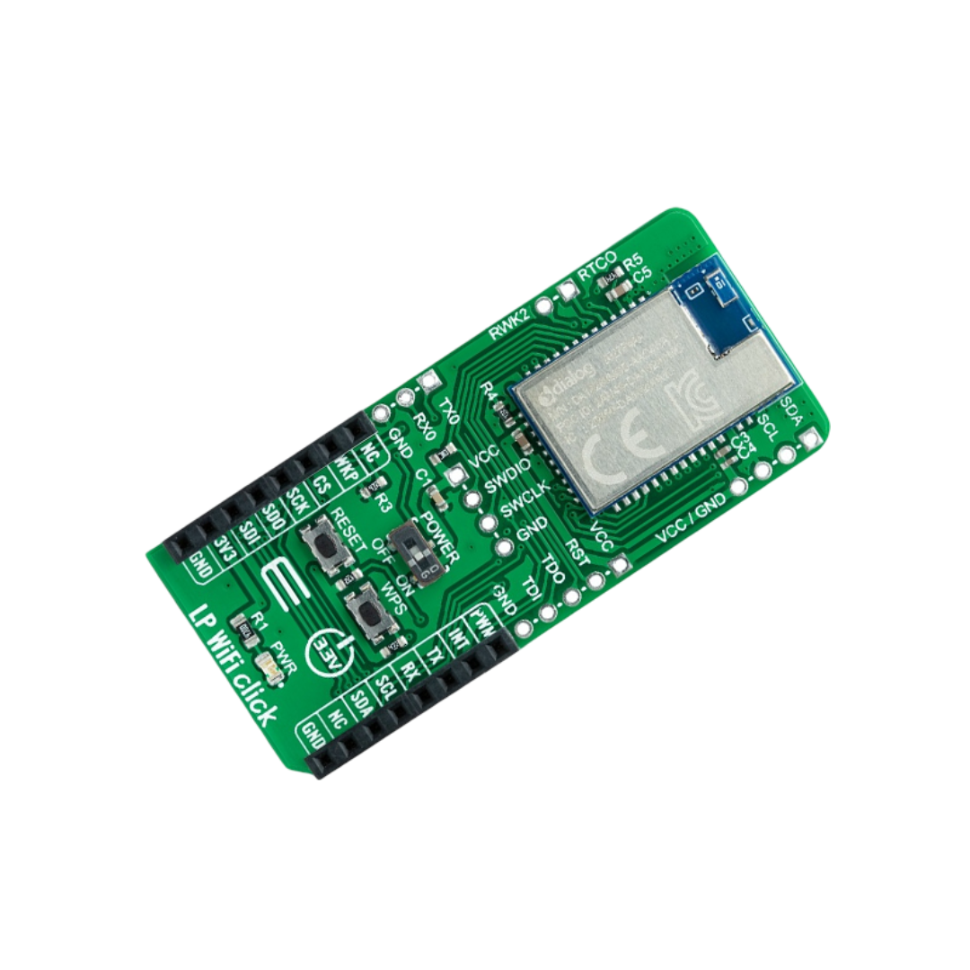 MIKROE LP WIFI CLICK (MIKROE-4836) – Ultra-Low-Power 2.4 GHz Wi-Fi IoT Module Board-picture-21