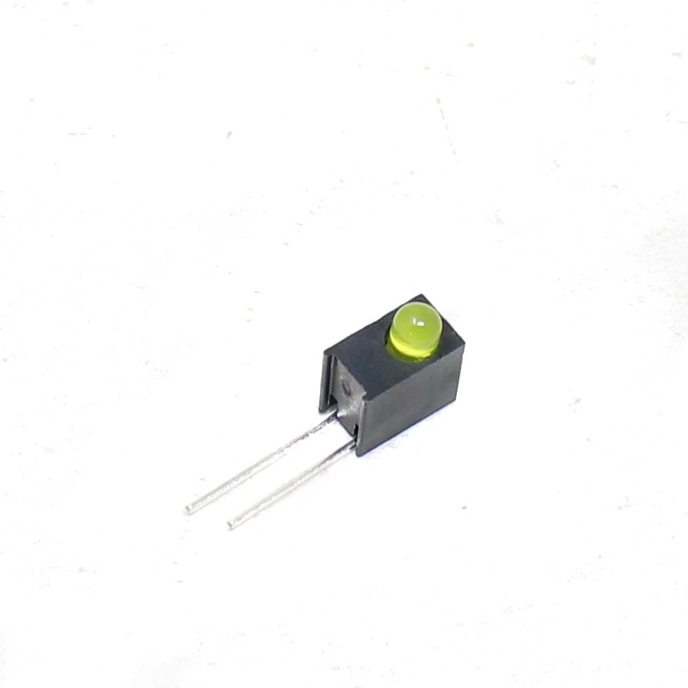 Yellow 3MM Single Hole LED Light Holder with Light (Pack of 10)-picture-22