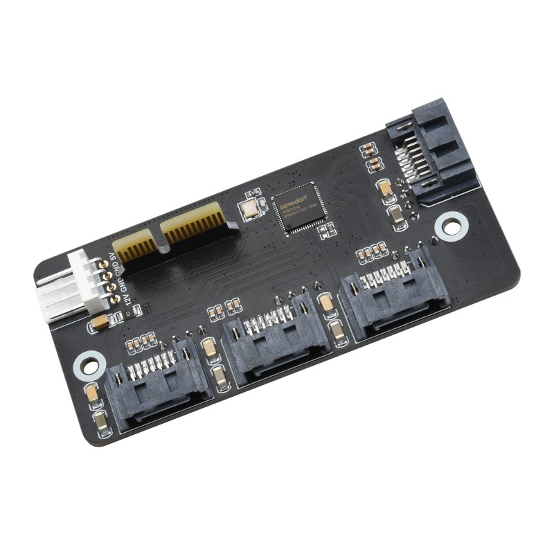 Waveshare PCIe TO 4-Ch SATA 3.0 Expander 6Gpbs High-speed SATA Interface-picture-38