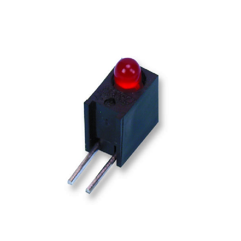 3MM Single Hole LED Light Holder with Red led Light (Pack of 10)-image-44