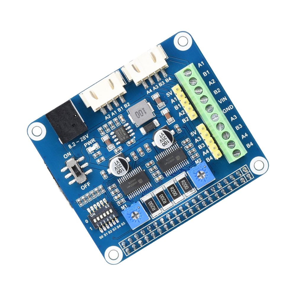 Waveshare HRB8825 Stepper Motor HAT For Raspberry Pi-picture-18
