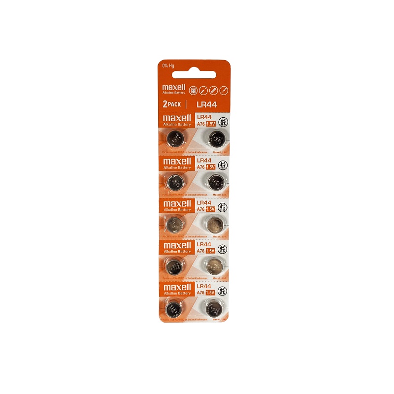 Maxell LR44 1.5V Micro Alkaline Coin Battery (Pack of 10)-image-26