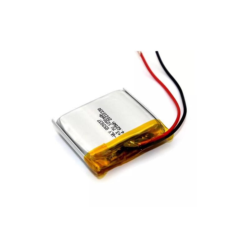 WLY853837 3.7V 1250mAh 1S LiPo Battery – Micro Rechargeable Battery Pack  for Wearables / Micro Drone / IoT