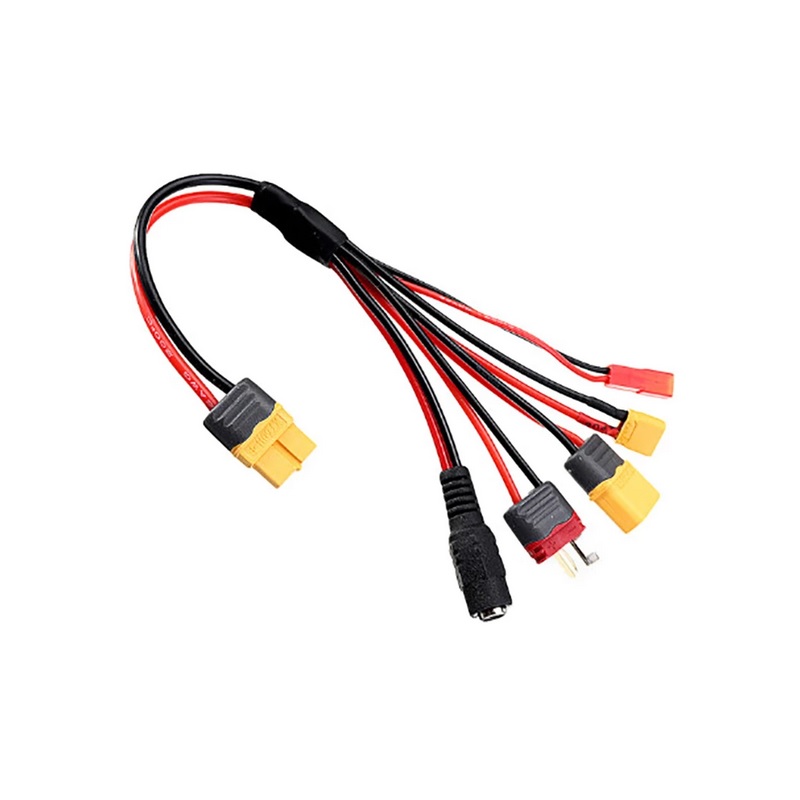 20cm 14AWG XT60 Plug to XT60 XT30 JST DC5.5 T Plug Charger Adapter Cable-picture-19