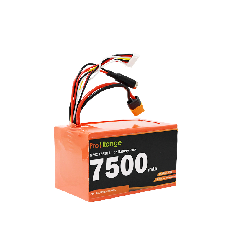 Pro-Range A Grade NMC N18650COP 22.2V 7500mAh 8C 6S3P Li-Ion Battery Pack-image-29