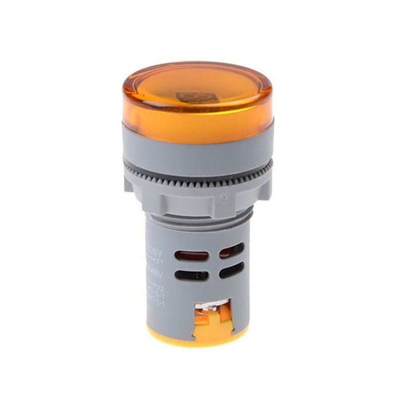 Yellow AC20-500V 22mm AD16-22DSV digital voltmeter Indicator with Big Digital Tube-picture-24