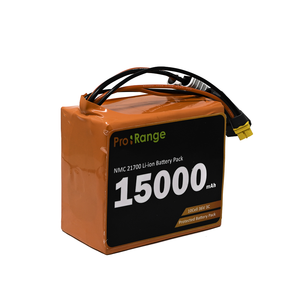 Pro-Range A Grade NMC N21700CG-50 36V 15000mAh 3C 10S3P Li-Ion Battery Pack-image-27