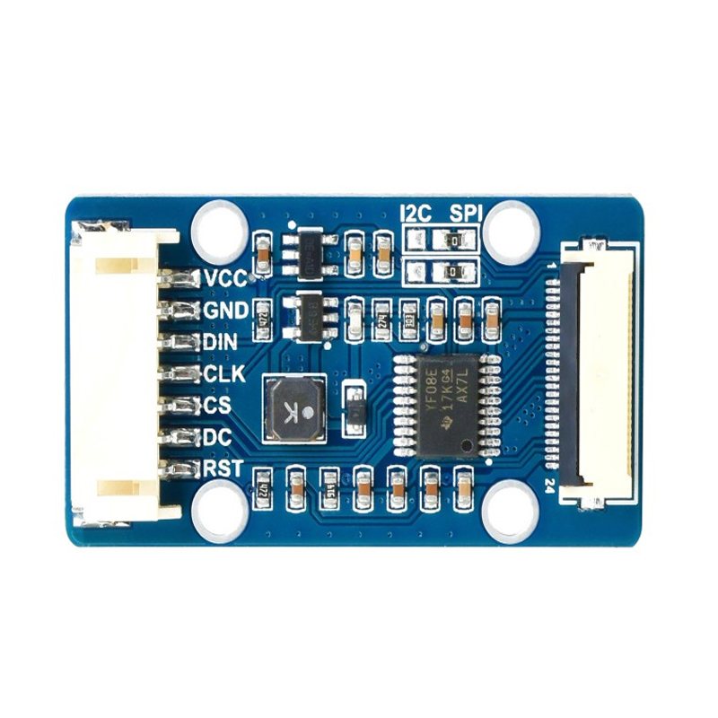 Waveshare 1.51inch OLED Blue Color Display 128×64 Resolution SPI/I2C Interfaces-image-35