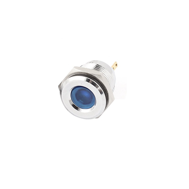 Blue 10-24V 16mm LED Metal Indicator Light-picture-34