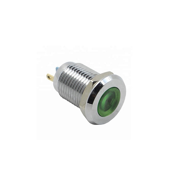 Green 220V 16mm LED Metal Indicator Light-picture-31