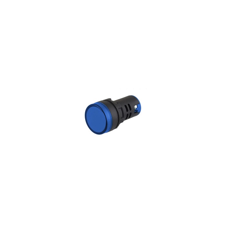 Blue AC220V 22mm AD16- 22DS LED Power Pilot Signal Indicator-image-26