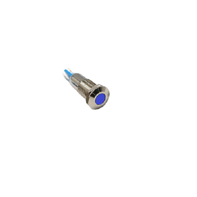 Blue 10-24V 8mm LED Metal Indicator Light-picture-30