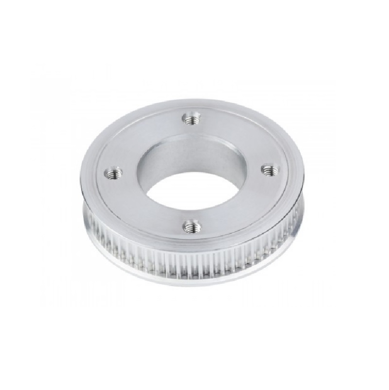 Waveshare 2GT 60 Teeth Aluminum Timing Pulley, 19mm Center Bore Diameter, with 4 Flat Holes-image-23