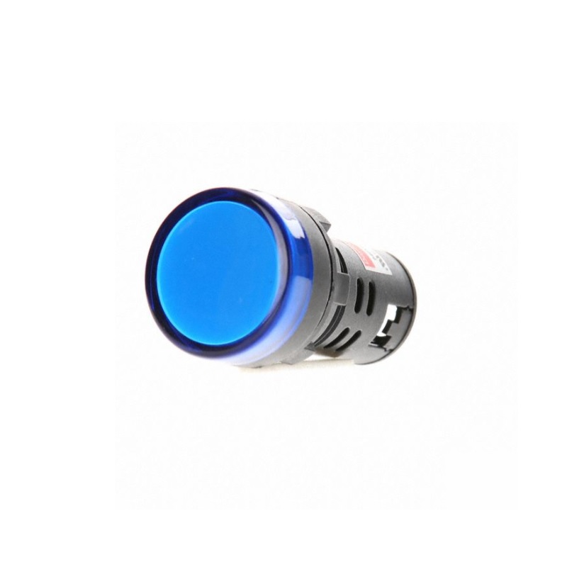 Blue AC220V 16mm AD16- 16E LED Power Pilot Signal Indicator Lamp-image-15