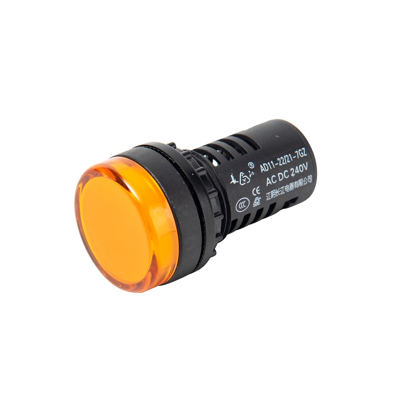 Yellow AC220V 16mm AD16-16E LED Power Pilot Signal Indicator Light Lamp-picture-45