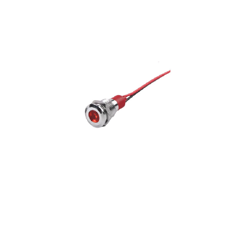 Red 3-9V 12mm LED Metal Indicator Light with 15CM Cable-picture-10