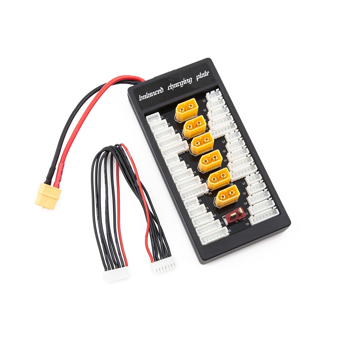 Parallel charging Board for 6 packs 2~6S (XT60-Male) with Xt60 Female-image-40