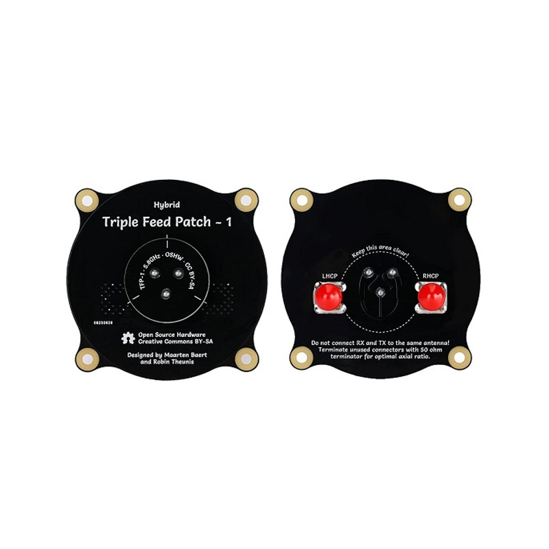 Triple Feed Patch 5.8GHz Antenna SMA-image-20