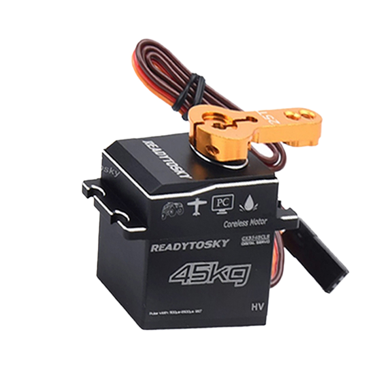 Readytosky 45KG 180 Degree Aluminum Case Digital Metal Gear HV Coreless Servo-picture-24