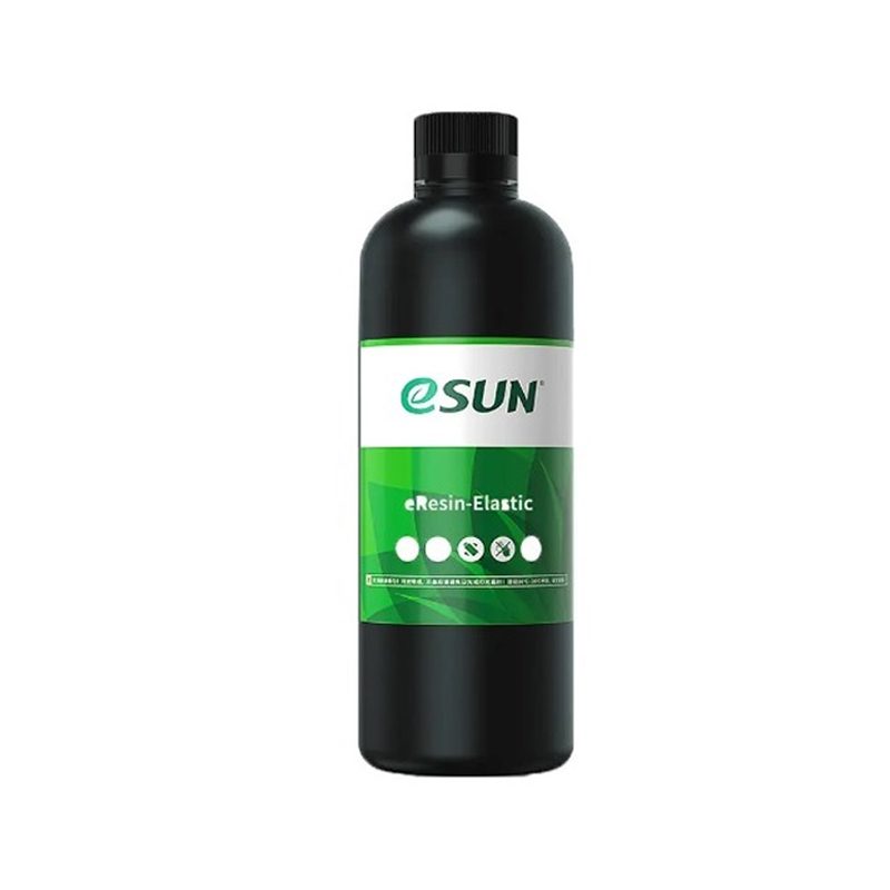 eSUN eResin-ELastic Transparent Yellow(0.5KG) 3D Printing Photopolymer Resin-image-16