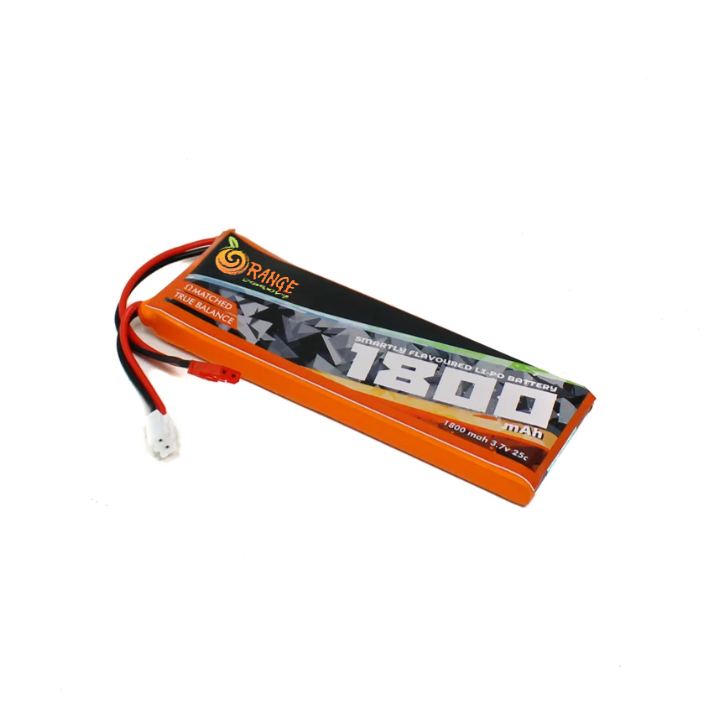 Orange 3.7V 1800mAh 25C 1S Lithium Polymer Battery Pack-image-31