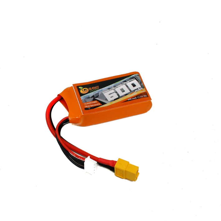 Orange 11.1V 600mAh 25C 3S Lithium Polymer Battery Pack-image-35