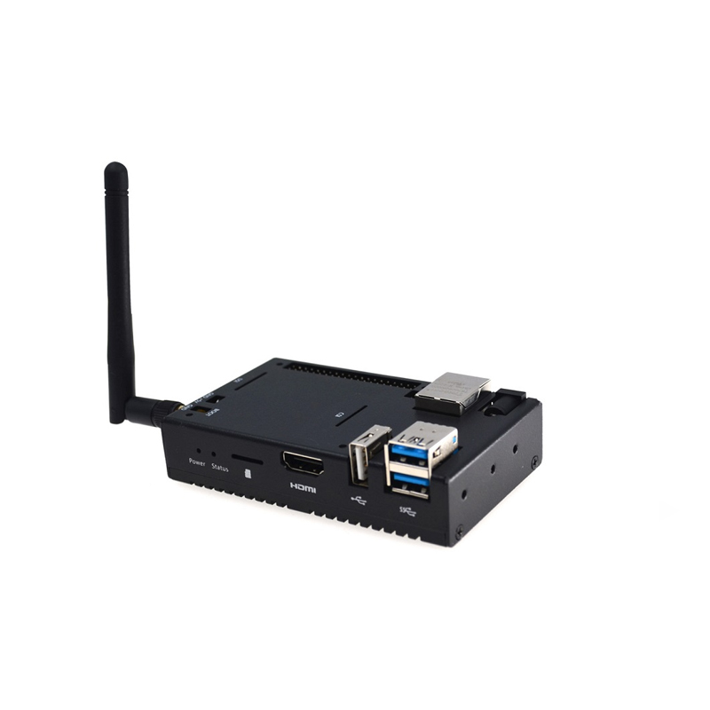 EDATEC ED-CM4NANO10-0108-C baseboard WIFI Antenna Metal Case 1GB RAM and 8GB EMMC-picture-12