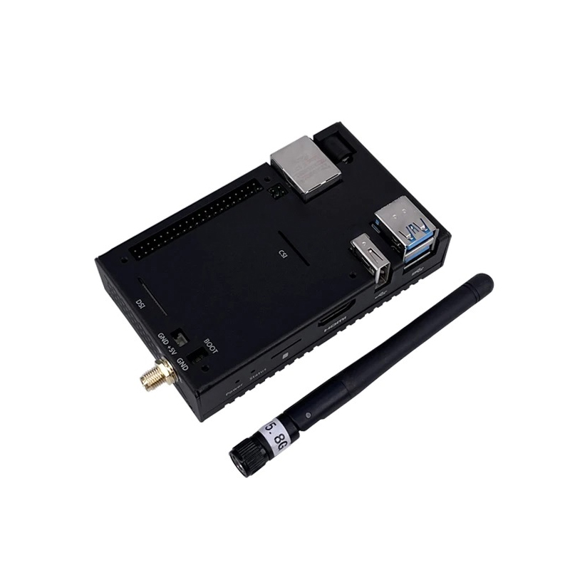 EDATEC CM4 NANO Industrial Baseboard with Raspberry Pi Compute Module 4 – 4GB RAM, 8GB eMMC, WiFi, Antenna, and Metal Case for IoT & Edge Computing-picture-14
