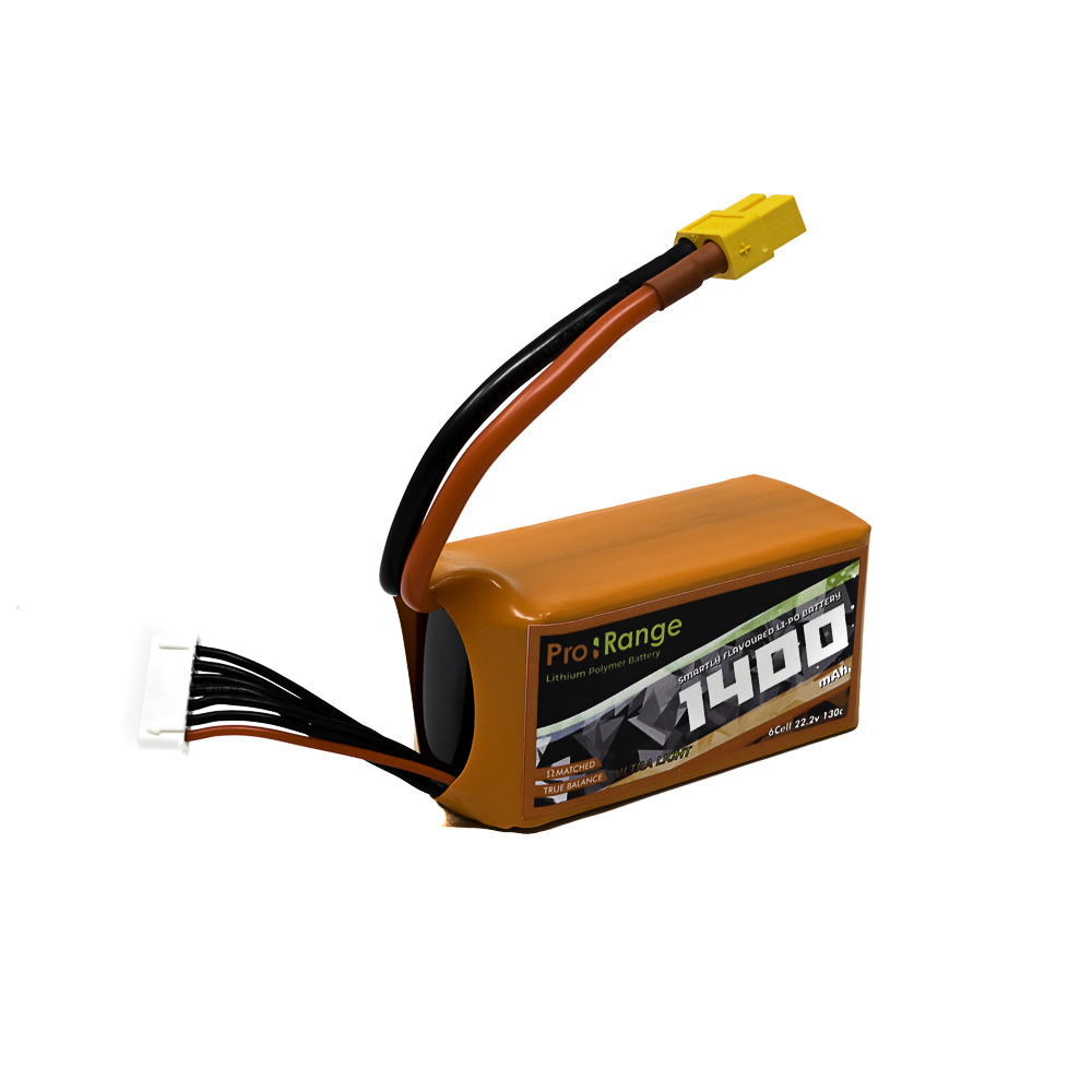 Pro-Range 22.2V 1400mAh 130C 6S FPV U2 Series Lithium Polymer Battery Pack-picture-18