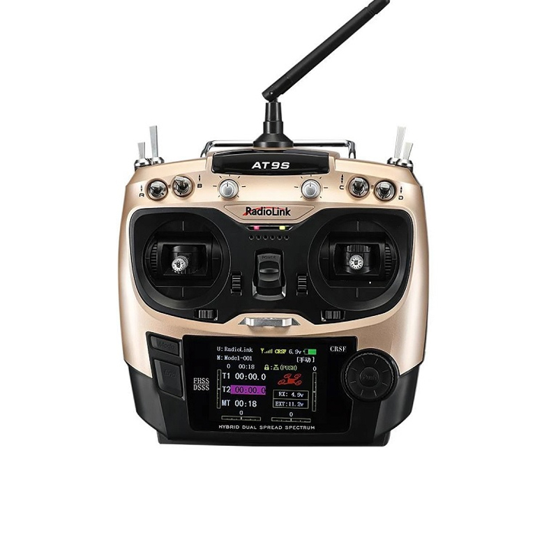 Radiolink AT9S Pro 2.4GHz 12CH RC Drone Remote with R9DS Receiver-image-43