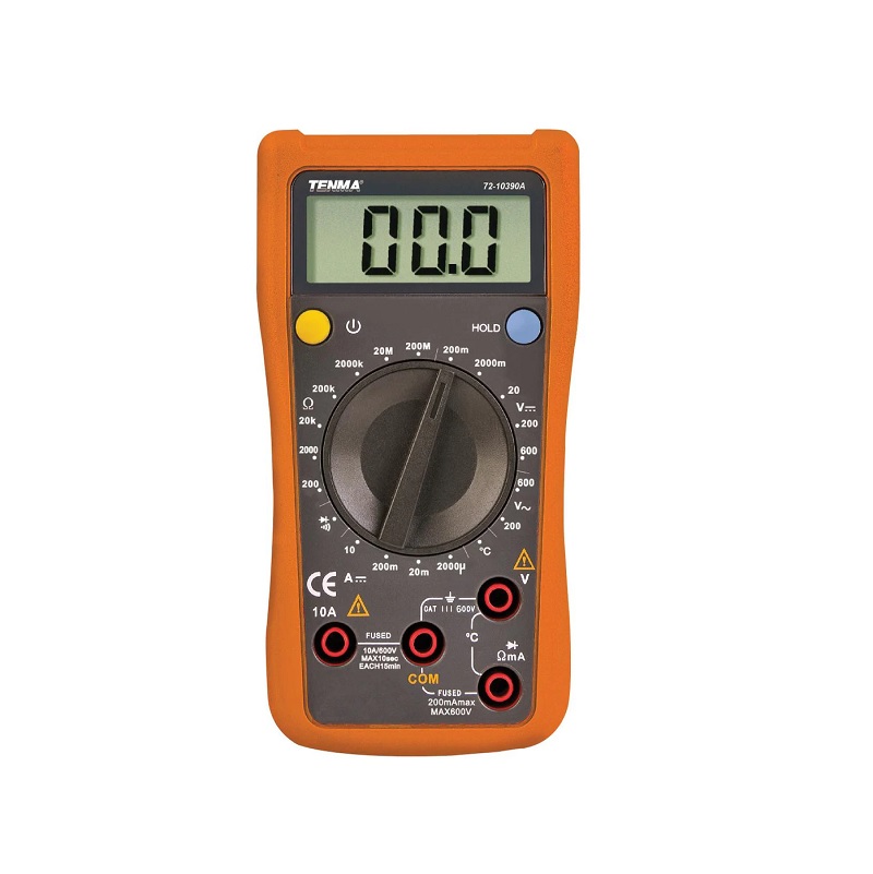 TENMA 72-10390A Handheld Digital Multimeter, 2000 Count, Average, Manual Range, 3.5 Digit-picture-20