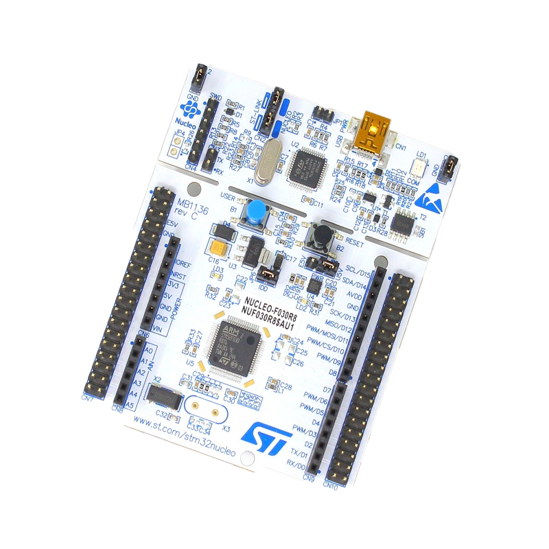 STMICROELECTRONICS NUCLEO-F030R8 Development Board, STM32 Nucleo-64, STM32F030R8T6 MCU, Arduino and ST Morpho Connectivity-image-19