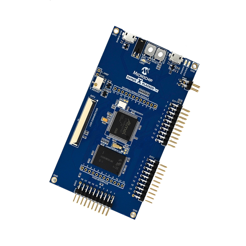 Microchip ATSAM4S-XPRO Xplained Pro MCU Evaluation Kit with SAM4SD32 MCU On Board Embedded Debugger-image-42