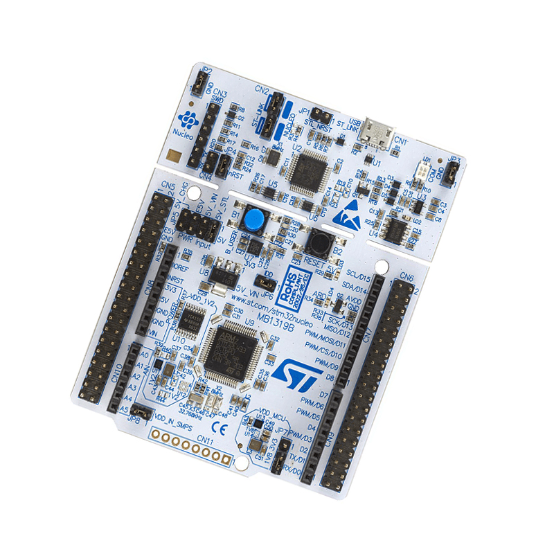 STMICROELECTRONICS Development Board, Nucleo, STM32 MCUS, Arduino Uno Compatible, On-Board Programmer-image-40