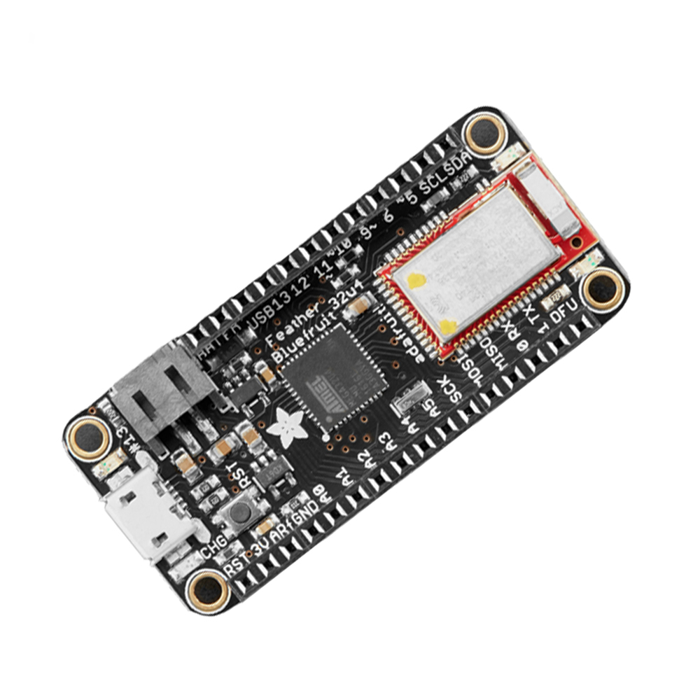 Adafruit Feather 32u4 Bluefruit LE with Stacking Headers - Assembled-image-16