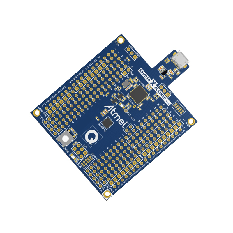 MICROCHIP Evaluation Kit, ATSAMD10 MCU, Smart Xplained Mini, Fully Integrated On-Board Debugger, Auto-ID-picture-17