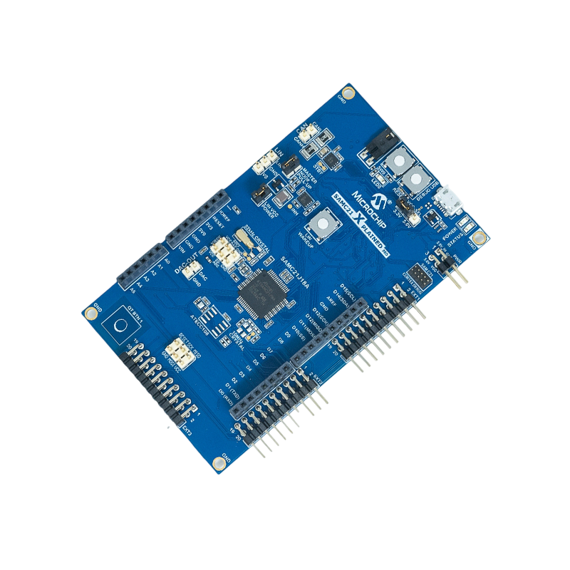 MICROCHIP Evaluation Kit, SAM C21 Xplained Pro, ATSAMC21J18A MCU, On Board Embedded Debugger-picture-22