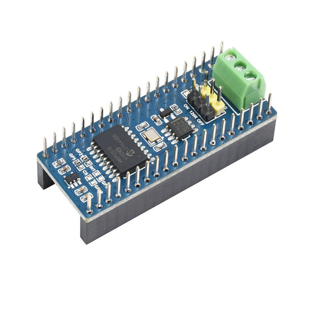 Waveshare CAN bus Module (B) for Raspberry Pi Pico, enabling long range communication through SPI-image-40