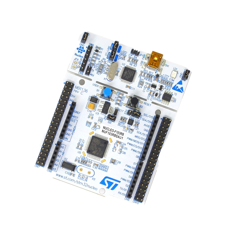STMICROELECTRONICS NUCLEO-F103RB Development Board, STM32F103RBT6 MCU, On Board Debugger, Arduino Uno & Morpho Connectivity-picture-24