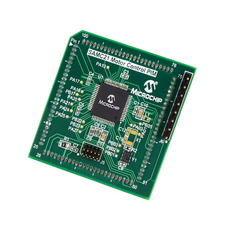 MICROCHIP Daughter Board, ATSAMC21 MCU Plug In Module, For MCHV-3, MCLV-2 Development Kits-image-36